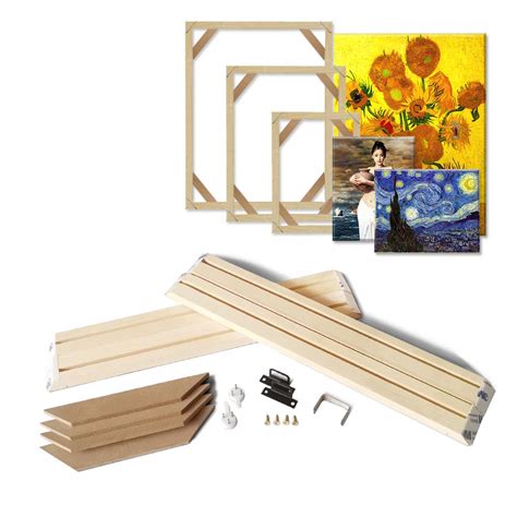 Framed Picture Accessories Diy Solid Wood Canvas Frame Kit （36 X48） For