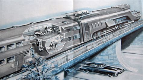 Retrofuturism Trains Monorails Hyperloops