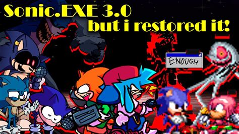 Fnf Vs Sonic Exe Restored Full Week Fanmade Update Fnf The Best Porn