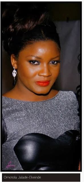 Fashion Ankara Magazine World Acclaimed Nollywood Actress Omotola Jalade Ekeinde Awarded