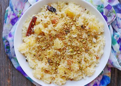 This Recipe For Meethe Chawal Also Known As Zarda Pulao Is A Sweet