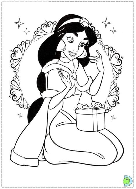 Deer and elves collecting gifts for the little ones. Christmas Coloring Pages | Princess coloring pages, Disney ...