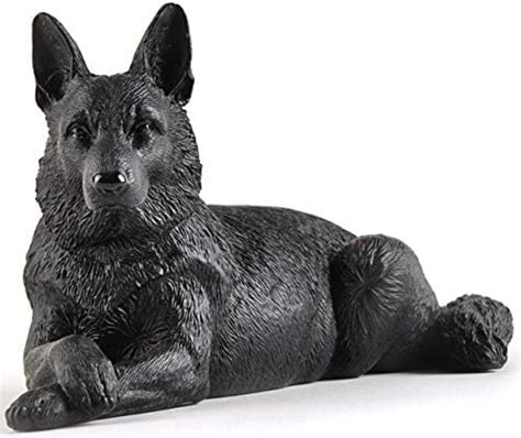 Boulevard East Concepts Black German Shepherd Dog Breed Collectible