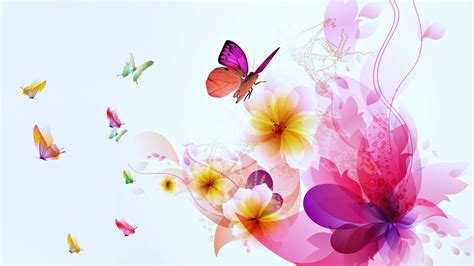 Beauty Butterflies Magical Wallpapers Flowers Wallpapers Hd