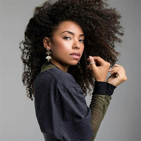 Logan Browning Curly Hair Types Haircuts For Curly Hair Black Curly Hair Natural Hair Styles