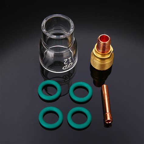 Pcs Tig Welding Mm Pyrex Glass Gas Lens Kit For Wp Series