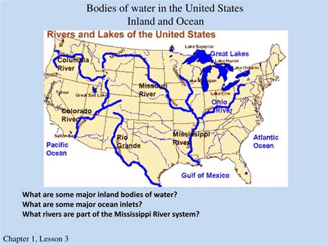 United States Bodies Of Water
