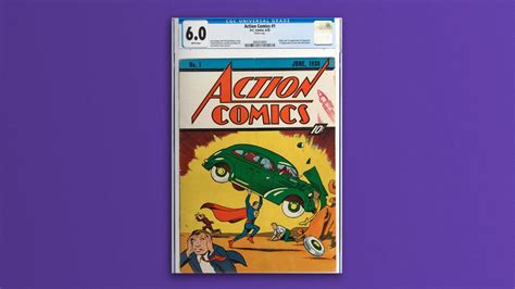 Action Comics No 1 First Superman Comic Sells For 3 Million The