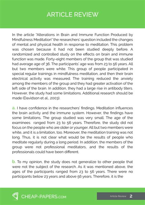 Let's start with the advertising pioneer, claude c. Critique Paper Example Of An Article / How to write a ...