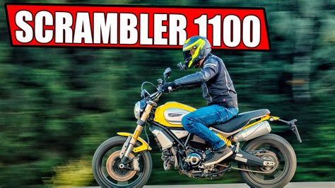 Ducati Scrambler 1100 Motorrad Test Youtube