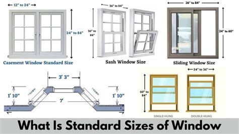 Standard Window Sizes What Are The Most Common Window Sizes