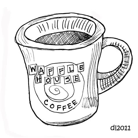 Waffle House Coloring Pages Coloring Pages