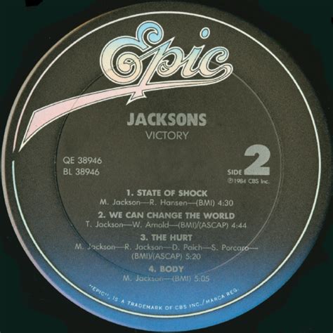 The Jacksons Victory Vinyl Album