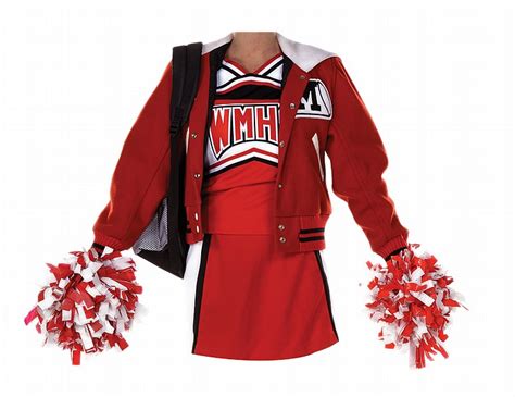 Girl Cheerleader Costume Glee Style Cheerleading Varsity Cheerleader
