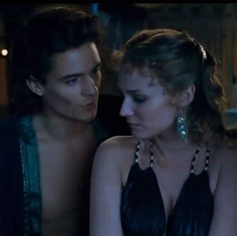 Orlando Bloom And Diane Kruger Sexy Scene From Troy