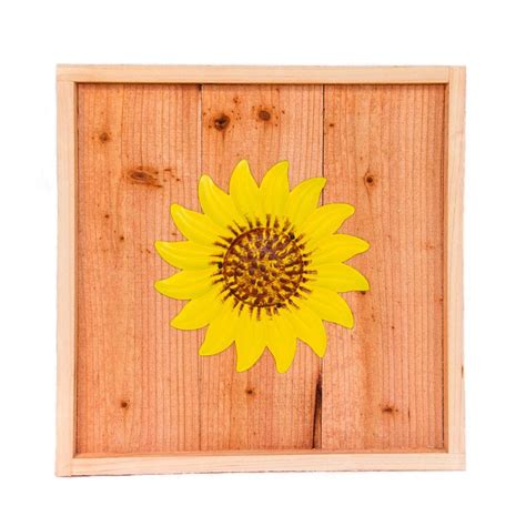 Learn about garden design ideas for your home. Hollis Wood Products 18 in. x 18 in. Wood Wall Art with ...