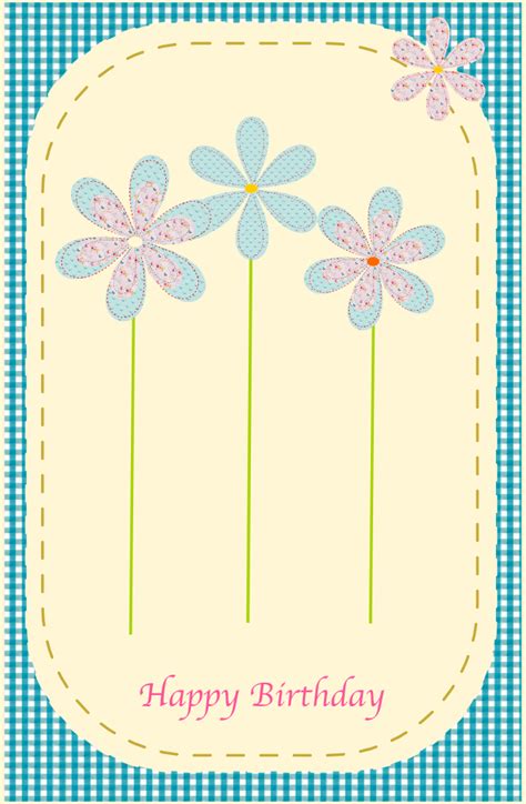 You can also email them. Free printable happy birthday card in sewing style - ausdruckbare Karte - freebie | MeinLilaPark