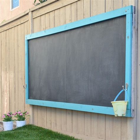 Diy Outdoor Chalkboard Popsugar Home