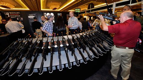 Massive Gun Trade Show Held As White House Prepares New Restrictions