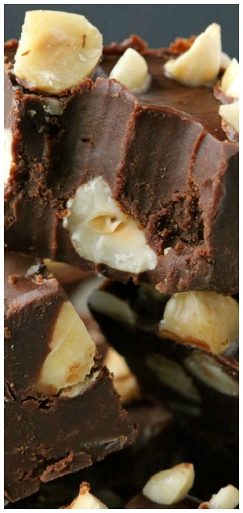Chocolate Hazelnut Fudge Rich And Creamy Fudge Recipes Vegan