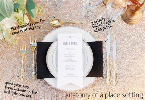 A Formal Place Setting For Your Wedding And Beyond