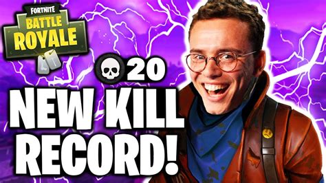 New Kill Record Fortnite Battle Royale Logic Plays Contra