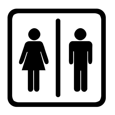 Men Women Toilet Signs Clipart Best