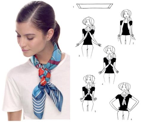 How To Tie A Hermes Scarf Ahowdoy