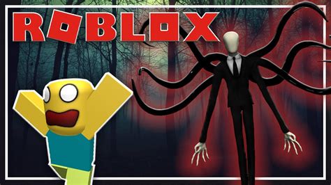 We Try To Beat Slenderman In Roblox Youtube