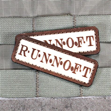 Runnoft Limited Edition Morale Patch Violent Little Machine Shop