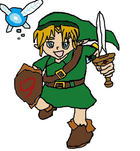 Legend Of Zelda Young Link By Llama Of Time On Deviantart