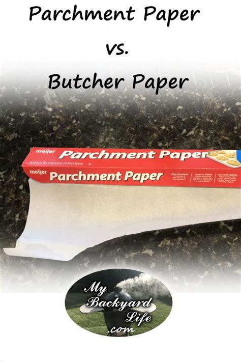 Oct 31, 2019 · what is the difference between butcher paper and parchment paper? Butcher Paper vs. Parchment Paper (When and Why to Use ...