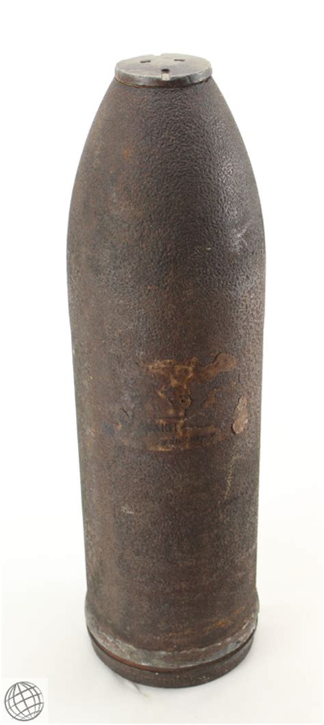 Sold Price Disarmed World War I Artillery Shell C Early 1900s Antique