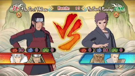 Fourth Kazekage Vs First Hokage Hashirama Senju In A Naruto Shippuden