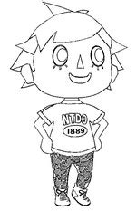 New horizons design codes (@ac_designcodes). Nook Coloring Pages