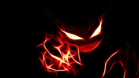 Anime Gaming Wallpaper Red And Black Demon Hd