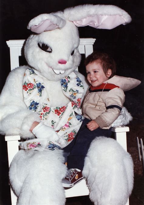 Photos 25 Scary Easter Bunnies Of The Past ~ Popthomology Easter
