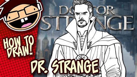 How To Draw Doctor Strange Narrated Easy Step By Step Drawing