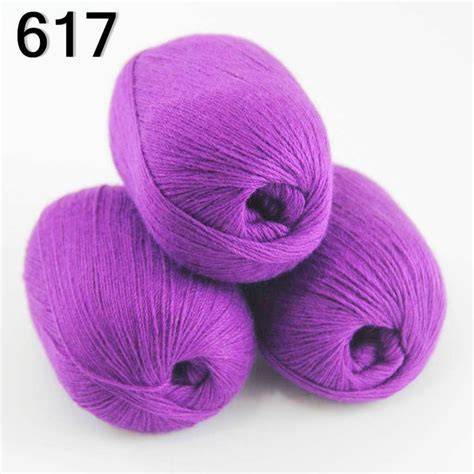 Sale New 3 Balls X 50g Fashion Soft Mongolian Cashmere Hand Knit Yarn