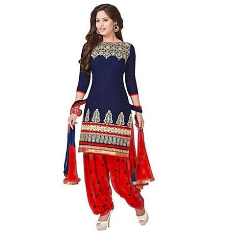 Party Wear Punjabi Suit Punjabi Ladies Suit Patiyala Dress Punjabi
