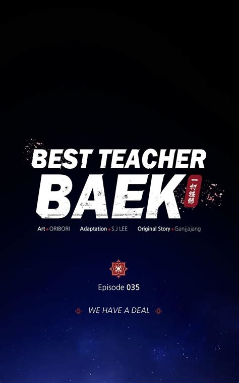 Best Teacher Baek Chapter 35 - Mangapill
