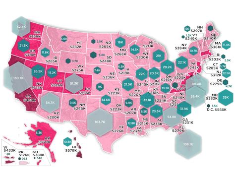 While premiums will vary by company and the level of coverage. Mapped: VA Approved Loan Volume and Amounts for Each State