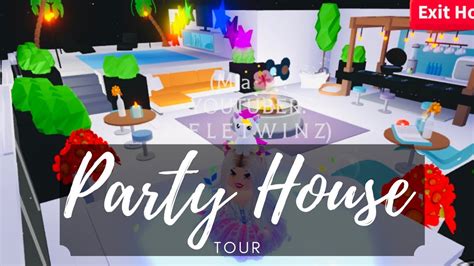adopt  party house  roblox youtube