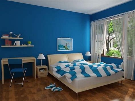 Tetapi, jika anda tidak menyukai warna yang satu ini. 55 Dekorasi Kamar Tidur Sederhana Warna Cat Biru ...