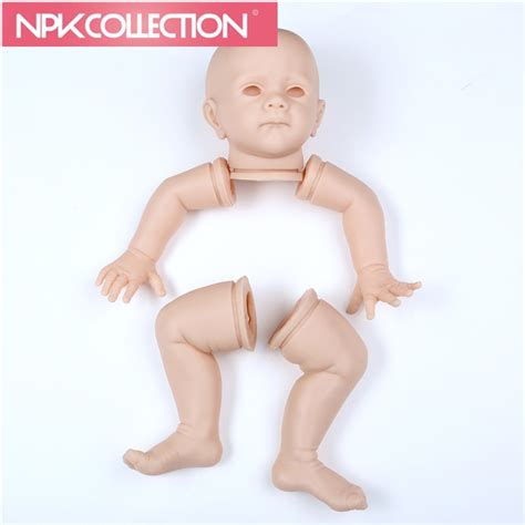 NPK 60 Cm 24 Inch Silicone Reborn Doll Kits High Grade Imported Soft