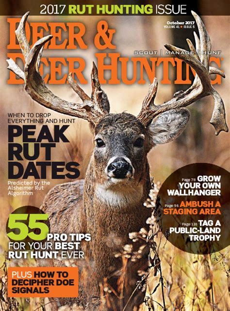 Deer And Deer Hunting Magazine Whitetail Deer Hunting Tips