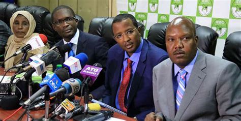 The telephone contacts of independent boundaries and electoral commission (iebc) are (020)2769000, (020)2877000 and (020)2222072. Kenya: Resignation is a viable option for IEBC - Voice of ...