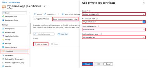 Tls Ssl Azure App Service Microsoft Learn