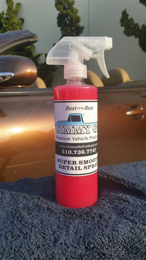 Super Smooth Detail Spray 4oz Jimmy Gs Products