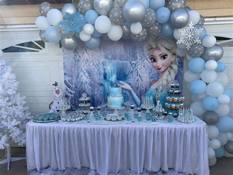 Frozen Birthday Frozen Themed Birthday Party Disney Frozen Birthday